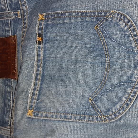 Lucky Brand Dungarees McCord Jean size 30 x 30 Made in USA. Light Blue. - Picture 5 of 6